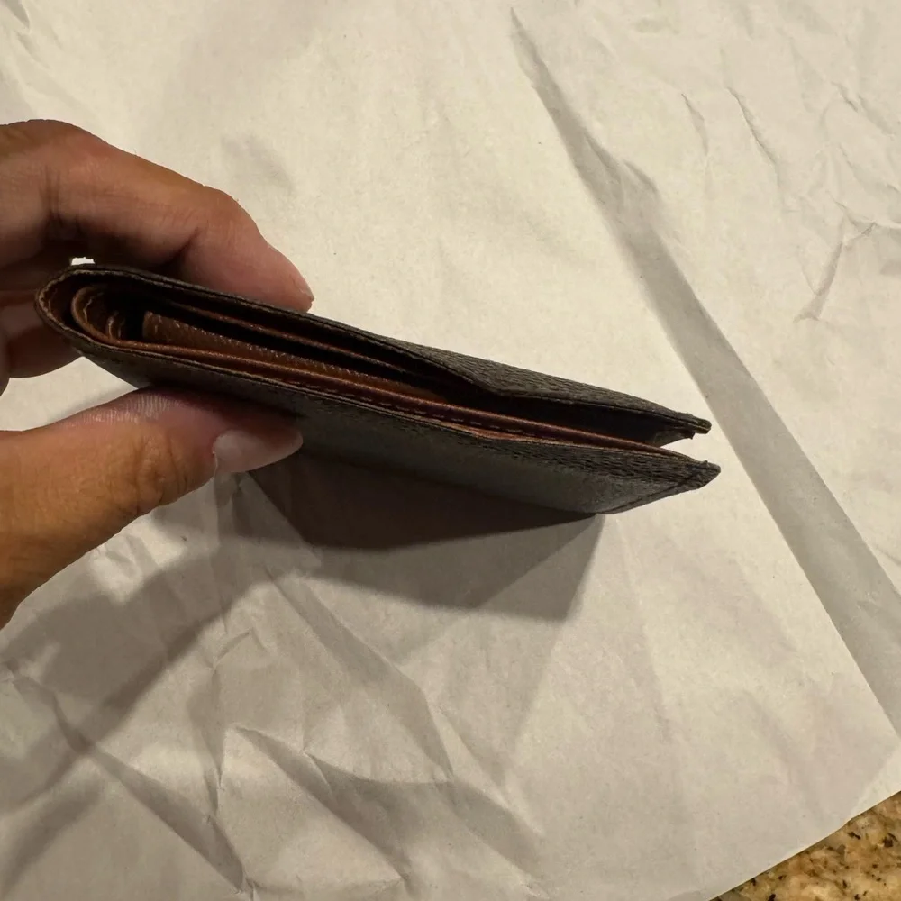 Louis Vuitton Monogram Ebien Multiple Wallet Card Case Leather Marco Bifold - Picture 5 of 7